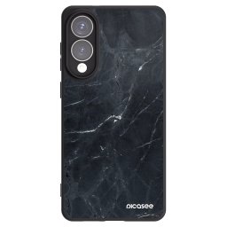 Fekete szilikon tok az alábbi mobiltelefonokra Samsung Galaxy S25 Edge 5G - Black marble