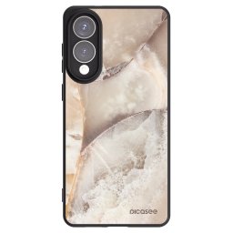 Fekete szilikon tok az alábbi mobiltelefonokra Samsung Galaxy S25 Edge 5G - Cream marble