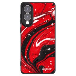 Fekete szilikon tok az alábbi mobiltelefonokra Samsung Galaxy S25 Edge 5G - Red black