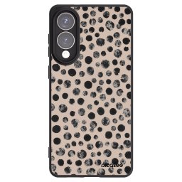 Fekete szilikon tok az alábbi mobiltelefonokra Samsung Galaxy S25 Edge 5G - Dots