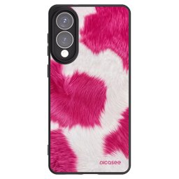 Fekete szilikon tok az alábbi mobiltelefonokra Samsung Galaxy S25 Edge 5G - Pink Moo