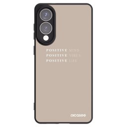 Fekete szilikon tok az alábbi mobiltelefonokra Samsung Galaxy S25 Edge 5G - Positive Vibes