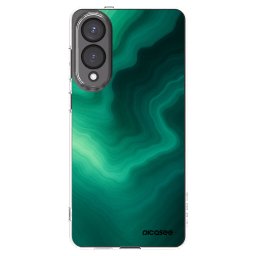 Átlátszó szilikon tok az alábbi mobiltelefonokra Samsung Galaxy S25 Edge 5G - Malachite