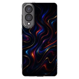 Átlátszó szilikon tok az alábbi mobiltelefonokra Samsung Galaxy S25 Edge 5G - Noir