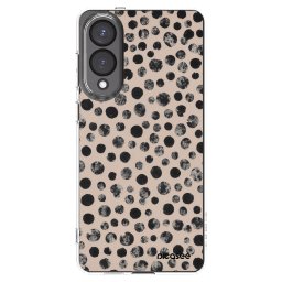 Átlátszó szilikon tok az alábbi mobiltelefonokra Samsung Galaxy S25 Edge 5G - Dots