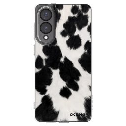 Átlátszó szilikon tok az alábbi mobiltelefonokra Samsung Galaxy S25 Edge 5G - Black Moo