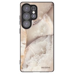 Fekete szilikon tok az alábbi mobiltelefonokra Samsung Galaxy S25 Ultra 5G - Cream marble