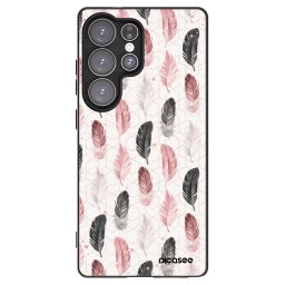 Fekete szilikon tok az alábbi mobiltelefonokra Samsung Galaxy S25 Ultra 5G - Feather 2