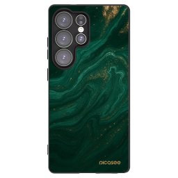 Fekete szilikon tok az alábbi mobiltelefonokra Samsung Galaxy S25 Ultra 5G - Green