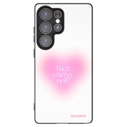 Fekete szilikon tok az alábbi mobiltelefonokra Samsung Galaxy S25 Ultra 5G - Rich Energy