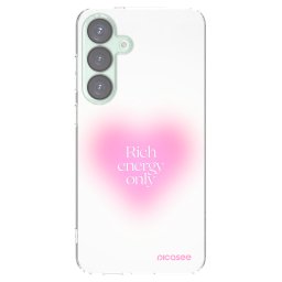 Átlátszó szilikon tok az alábbi mobiltelefonokra Samsung Galaxy S25+ 5G - Rich Energy