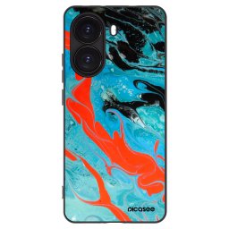 Fekete szilikon tok az alábbi mobiltelefonokra Xiaomi Poco X7 Pro 5G - Blue Magma