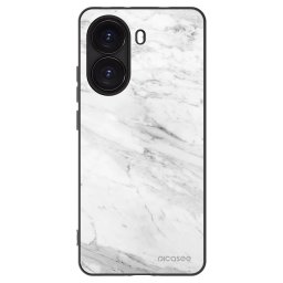 Fekete szilikon tok az alábbi mobiltelefonokra Xiaomi Poco X7 Pro 5G - White marble