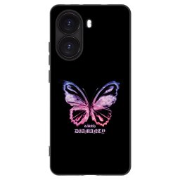 Fekete szilikon tok az alábbi mobiltelefonokra Xiaomi Poco X7 Pro 5G - Diamanty Purple