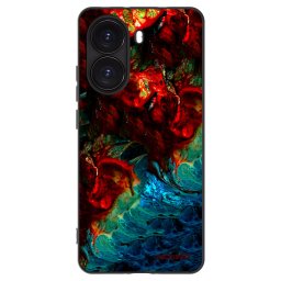 Fekete szilikon tok az alábbi mobiltelefonokra Xiaomi Poco X7 Pro 5G - Universe