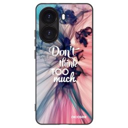 Fekete szilikon tok az alábbi mobiltelefonokra Xiaomi Poco X7 Pro 5G - Don't think TOO much