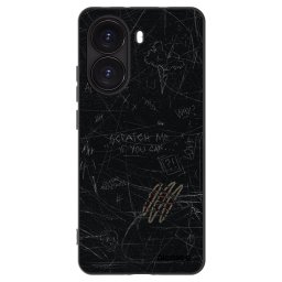 Fekete szilikon tok az alábbi mobiltelefonokra Xiaomi Poco X7 Pro 5G - SCRATCH