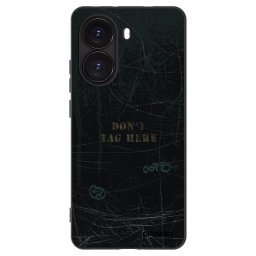 Fekete szilikon tok az alábbi mobiltelefonokra Xiaomi Poco X7 Pro 5G - DON´T TAG