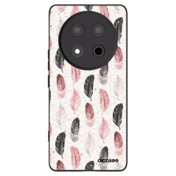 Fekete szilikon tok az alábbi mobiltelefonokra Honor Magic7 Lite 5G - Feather 2