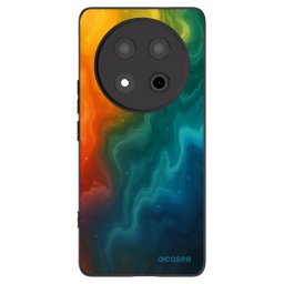 Fekete szilikon tok az alábbi mobiltelefonokra Honor Magic7 Lite 5G - Solar