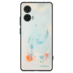 Fekete szilikon tok az alábbi mobiltelefonokra Motorola Moto G35 5G - Splash