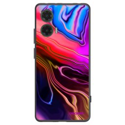 Fekete szilikon tok az alábbi mobiltelefonokra Motorola Moto G35 5G - Electric