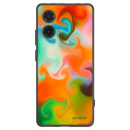 Fekete szilikon tok az alábbi mobiltelefonokra Motorola Moto G35 5G - Juice