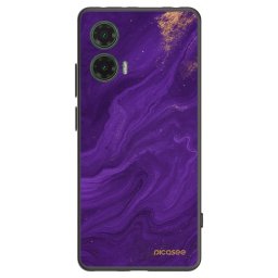 Fekete szilikon tok az alábbi mobiltelefonokra Motorola Moto G35 5G - Purple