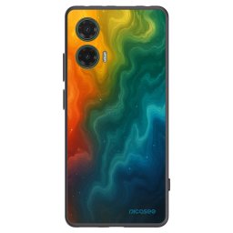 Fekete szilikon tok az alábbi mobiltelefonokra Motorola Moto G35 5G - Solar
