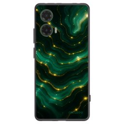 Fekete szilikon tok az alábbi mobiltelefonokra Motorola Moto G35 5G - Emerald