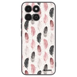 Fekete szilikon tok az alábbi mobiltelefonokra Honor 200 Smart 5G - Feather 2