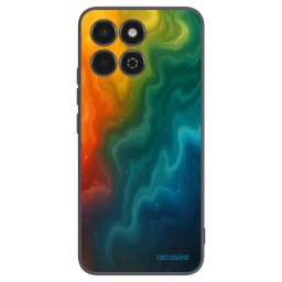 Fekete szilikon tok az alábbi mobiltelefonokra Honor 200 Smart 5G - Solar