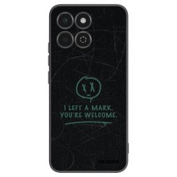 Fekete szilikon tok az alábbi mobiltelefonokra Honor 200 Smart 5G - LEFT A MARK