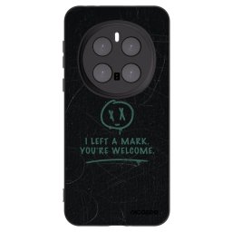 Fekete szilikon tok az alábbi mobiltelefonokra Honor Magic7 Pro 5G - LEFT A MARK