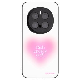 Fekete szilikon tok az alábbi mobiltelefonokra Honor Magic7 Pro 5G - Rich Energy