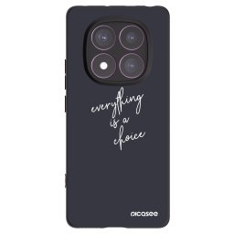 Fekete szilikon tok az alábbi mobiltelefonokra Xiaomi Redmi Note 14 Pro 4G - Everything is a choice