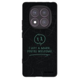 Fekete szilikon tok az alábbi mobiltelefonokra Xiaomi Redmi Note 14 Pro 4G - LEFT A MARK