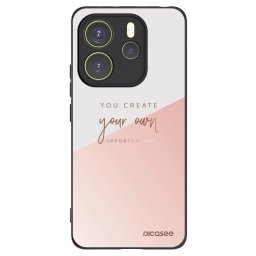 Fekete szilikon tok az alábbi mobiltelefonokra Xiaomi Redmi Note 14 4G - You create your own opportunities