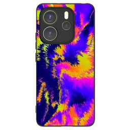 Fekete szilikon tok az alábbi mobiltelefonokra Xiaomi Redmi Note 14 4G - Burn