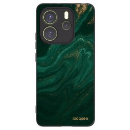 Fekete szilikon tok az alábbi mobiltelefonokra Xiaomi Redmi Note 14 4G - Green