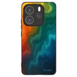 Fekete szilikon tok az alábbi mobiltelefonokra Xiaomi Redmi Note 14 4G - Solar