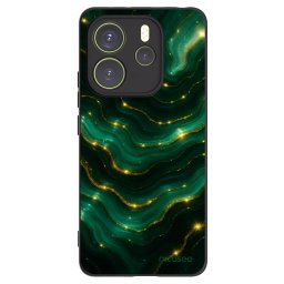 Fekete szilikon tok az alábbi mobiltelefonokra Xiaomi Redmi Note 14 4G - Emerald