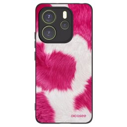 Fekete szilikon tok az alábbi mobiltelefonokra Xiaomi Redmi Note 14 4G - Pink Moo