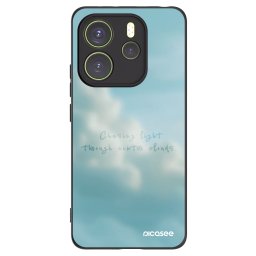 Fekete szilikon tok az alábbi mobiltelefonokra Xiaomi Redmi Note 14 4G - CHASiNG LIGHT