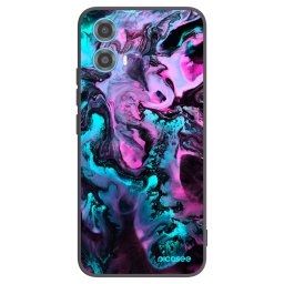 Fekete szilikon tok az alábbi mobiltelefonokra Motorola Moto G34 5G - Lean