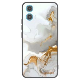 Fekete szilikon tok az alábbi mobiltelefonokra Motorola Moto G34 5G - Her