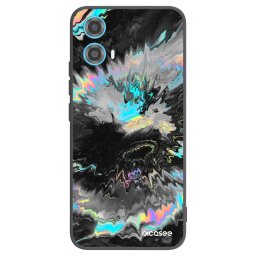 Fekete szilikon tok az alábbi mobiltelefonokra Motorola Moto G34 5G - Magnetic