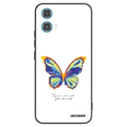 Fekete szilikon tok az alábbi mobiltelefonokra Motorola Moto G34 5G - Diamanty White