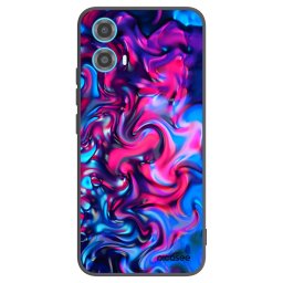 Fekete szilikon tok az alábbi mobiltelefonokra Motorola Moto G34 5G - Redlight