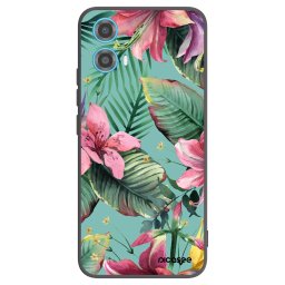 Fekete szilikon tok az alábbi mobiltelefonokra Motorola Moto G34 5G - Hawaii